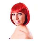 Elegant Röd Korthårsperuk