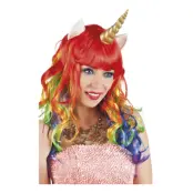 Enhörning Peruk - One size