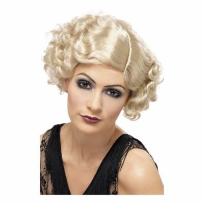 Flirty Flapper Blond Peruk - One size