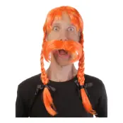 Gallisk Viking Peruk - One size