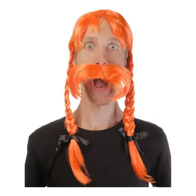 Gallisk Viking Peruk - One size