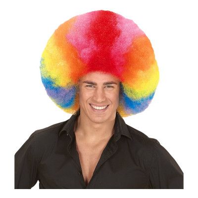 Gigantisk Afroperuk Flerfärgad - One size