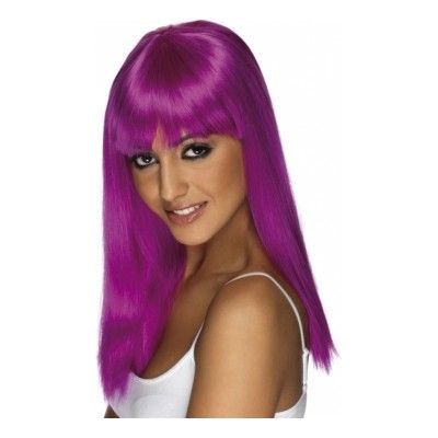 Glamourama Neonmagenta Peruk