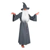 Grå Trollkarl Maskeraddräkt - XX-Large