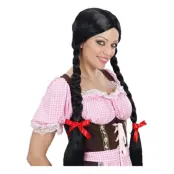 Gretel Svart Peruk - One size