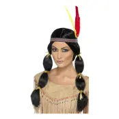 Indiantjej Peruk - One size