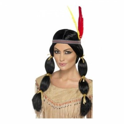 Indiantjej Peruk - One size