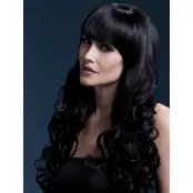 Isabelle Peruke Mjuka Lockar Svart 66cm