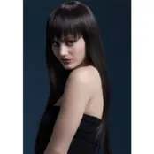 Jessica Peruk Mörkbrun 66cm