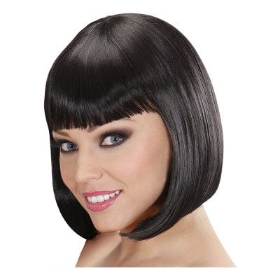 Jolie Svart Deluxe Peruk - One size