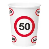 Pappersmuggar Trafikskylt - Trafikskylt 50