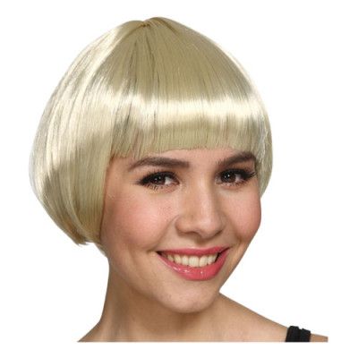 Kort Blond Peruk - One size