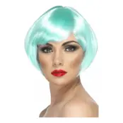 Kort Page Turkos Peruk