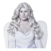 Kyrkogårdsängel Peruk