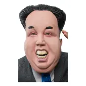 Nordkoreansk Diktator Stor Mask