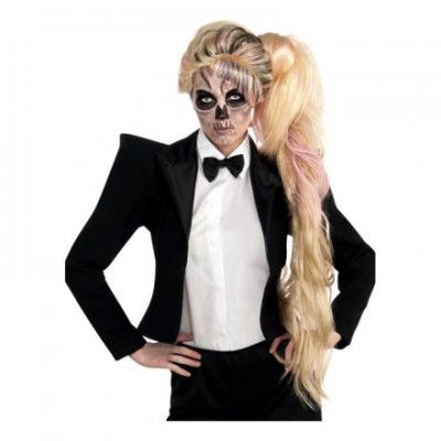 Lady Gaga Peruk (Sido Hästsvans)