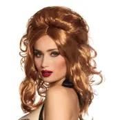 Lilly Rose Koppar Peruk - One size