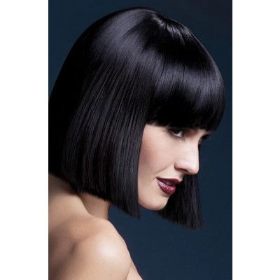 Lola Peruk Svart 30cm