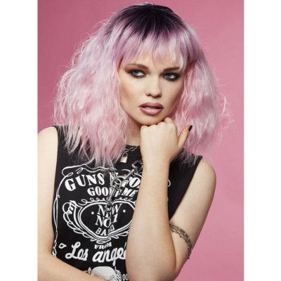 Love Kitten™ Trash Goddess™ Peruk Puderrosa