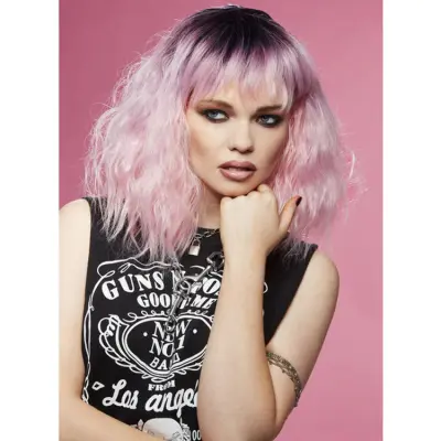 Love Kitten™ Trash Goddess™ Peruk Puderrosa