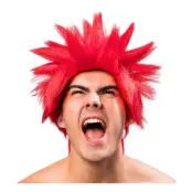 Manga Peruk Röd - One size