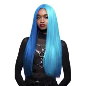 Manic Panic Atomic Split Tvåtonad Deluxe Peruk - One size