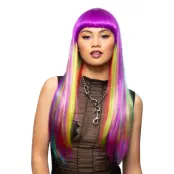 Manic Panic Vivid Rainbow Deluxe Peruk - One size