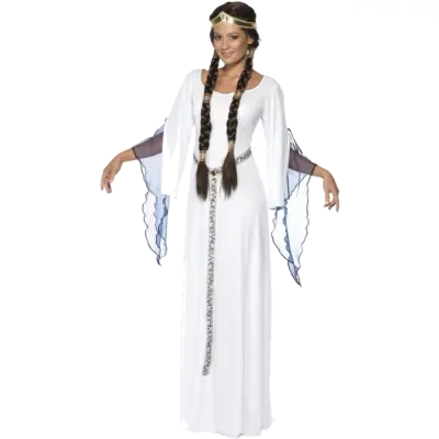 Medeltidsklänning Maskeraddräkt - Onesize