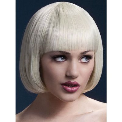Mia Peruk Bob-frisyr Blond 25cm