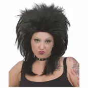 Peruk Punkare Svart