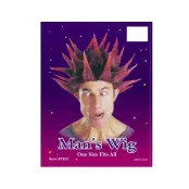 Peruk Punkare Svart&Röd