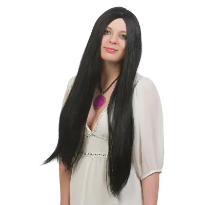 Peruk Svart - Leksaksaffären -  Leksaksaffären