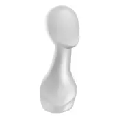 Perukstock Deluxe - Vit