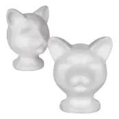 Perukstock Katthuvud