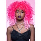Pink Passion Ombre Curl Girl Peruk Rosa