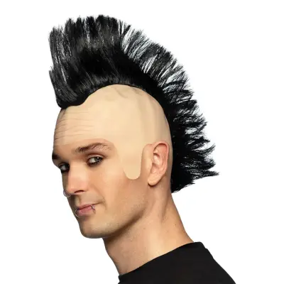 Punkperuk med Tuppkam - One size