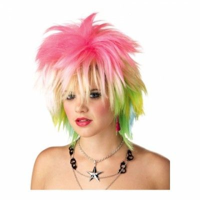Punky Pop Rock Peruk
