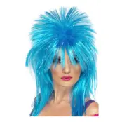 Rock Diva Blå Peruk