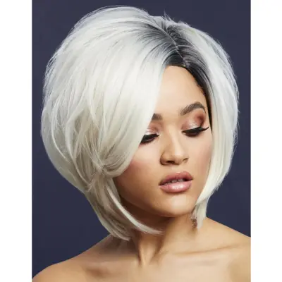 Savanna Peruk Isblond 30cm