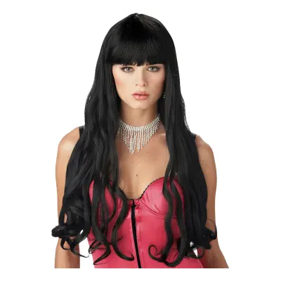 Serpentine Svart Peruk