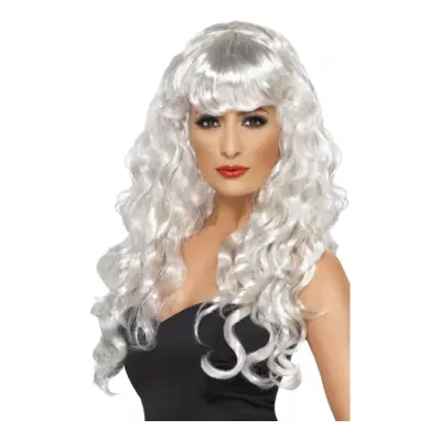 Siren Vit Peruk