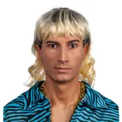 Tigerkung Hockeyfrilla Peruk - One size