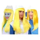 Tjejsmurf Peruk - One size