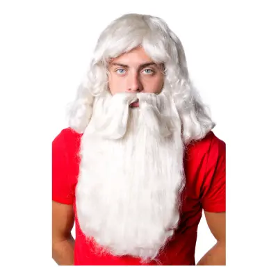 Tomteskägg med Peruk Natur