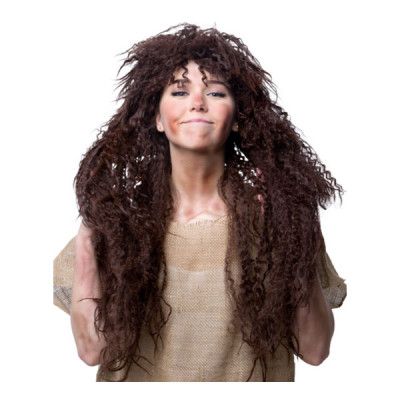 Troll Lockig Peruk - One size