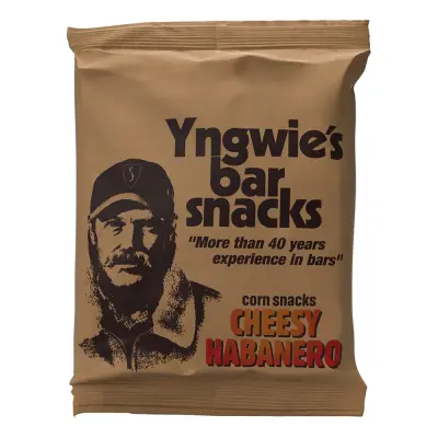 Yngwie's Cheesy Habanero Chips - 25 g