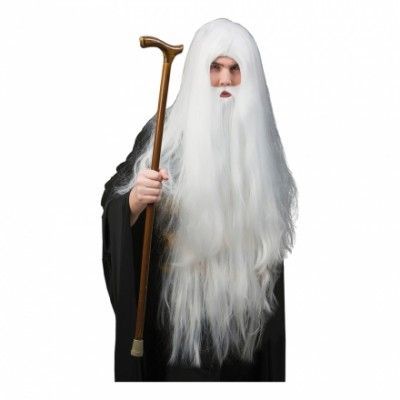 Trollkarl Peruk - One size