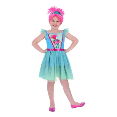 Trolls Poppy Barn Maskeraddräkt - Medium