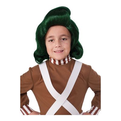 Willy Wonka Oompa Loompa Barn Peruk - One size