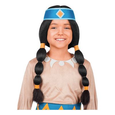 Yakari Regnbåge Barn Peruk - One size